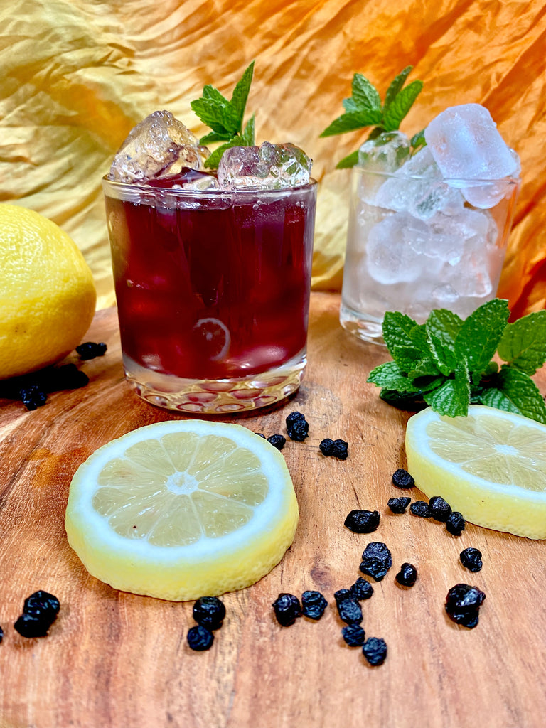 Wild Blueberry & Lemon Iced Tea