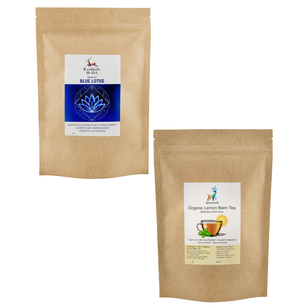 Lemon Balm + Blue Lotus Bundle: SAVE 17%