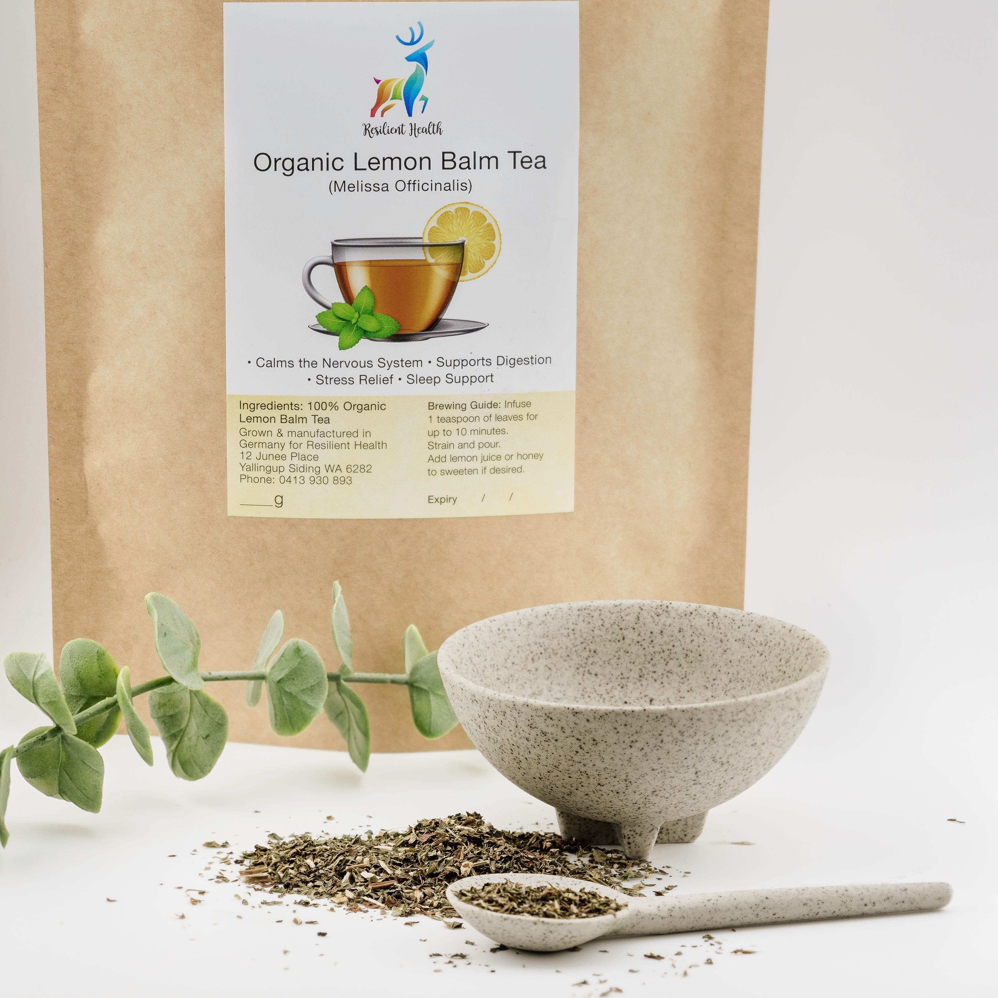 Organic Lemon Balm Tea