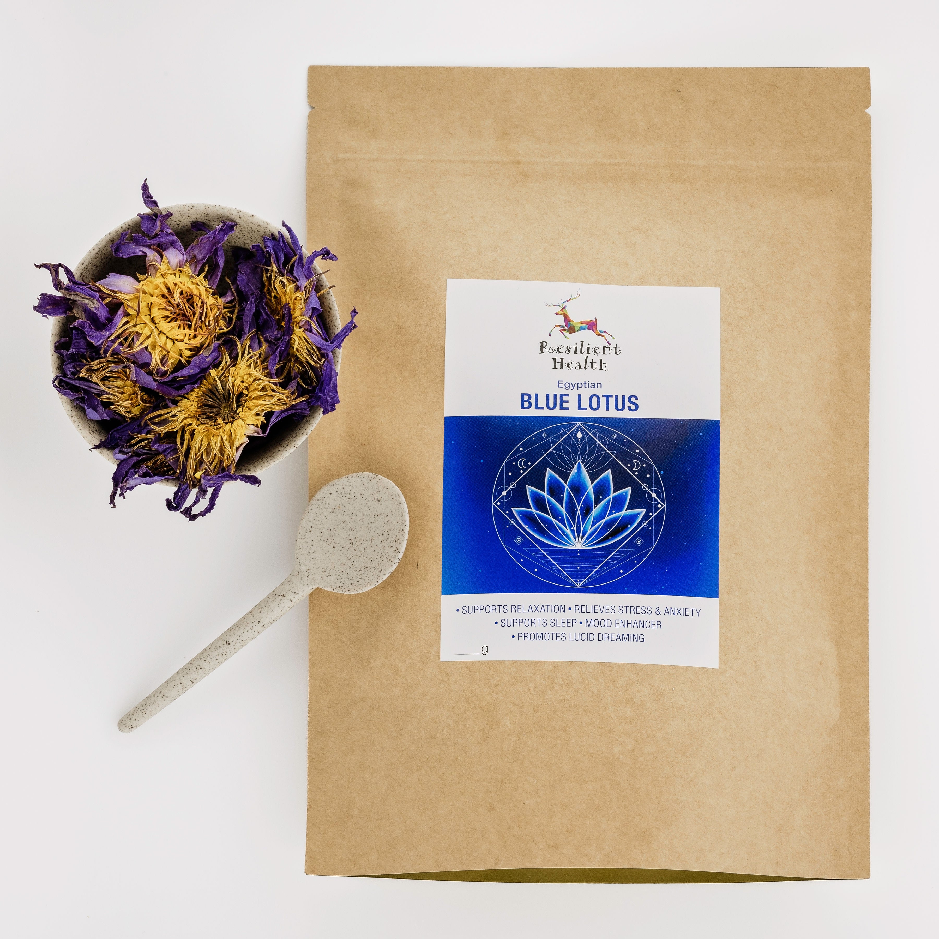 Blue Lotus Flower Tea (Egyptian Grown)