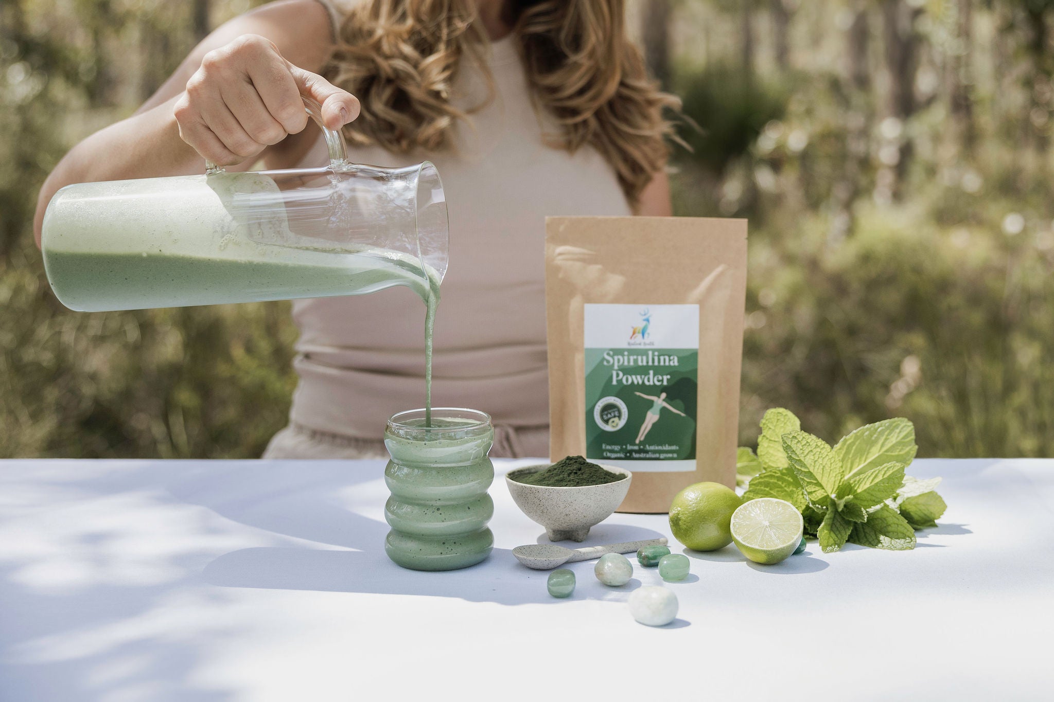 Organic Spirulina Powder (Australian Grown) 250g